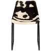 vidaXL Dining Chairs 2 pcs Genuine Goat Leather