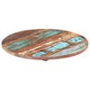 vidaXL Round Table Top 50 cm 25-27 mm Solid Reclaimed Wood