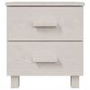 vidaXL Bedside Cabinets HAMAR 2 pcs White 40x35x44.5 cm Solid Wood