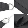 vidaXL Sunshade Sail Oxford Fabric Triangular 5x5x5 m Anthracite