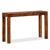 vidaXL Console Table Solid Acacia Wood 120x35x75 cm