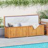 vidaXL Garden Box 200x50x55 cm Solid Wood Teak