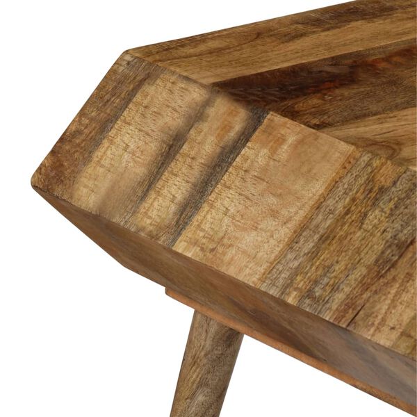 vidaXL Coffee Table Solid Mango Wood 104x50x45 cm