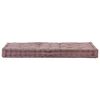 vidaXL Pallet Floor Cushion Cotton 120x80x10 cm Taupe