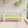 vidaXL Garden Bench Cushion Bright Green 150x50x7 cm Oxford Fabric
