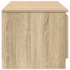vidaXL TV Cabinet Sonoma Oak 140x40x35.5 cm Engineered Wood