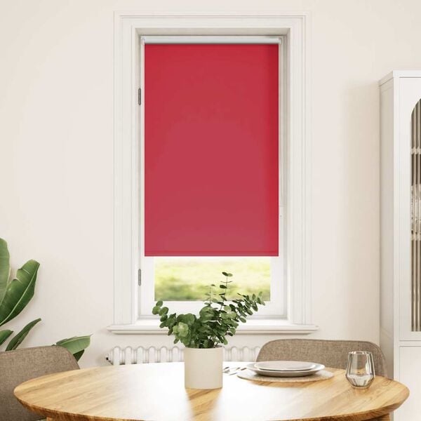 vidaXL Roller Blind Blackout 60 x 120 cm Red