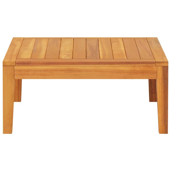 vidaXL Garden Table 64x64x29 cm Solid Acacia Wood