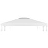 vidaXL 2-Tier Gazebo Top Cover 310 g/m² 3x3 m White