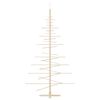 vidaXL Wooden Christmas Tree for Decoration 180 cm Solid Wood Pine