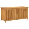 vidaXL Garden Storage Box 120x50x58 cm Solid Teak Wood