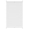 vidaXL Plisse Blind 90x150cm White Pleated Blind