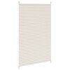 vidaXL Plisse Blind 80x125cm Cream