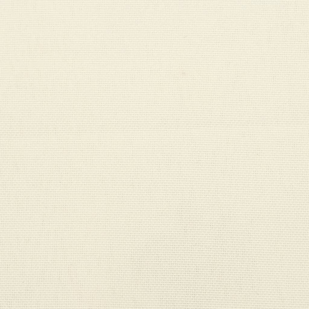 vidaXL Garden Bench Cushion Cream White 110x50x7 cm Oxford Fabric