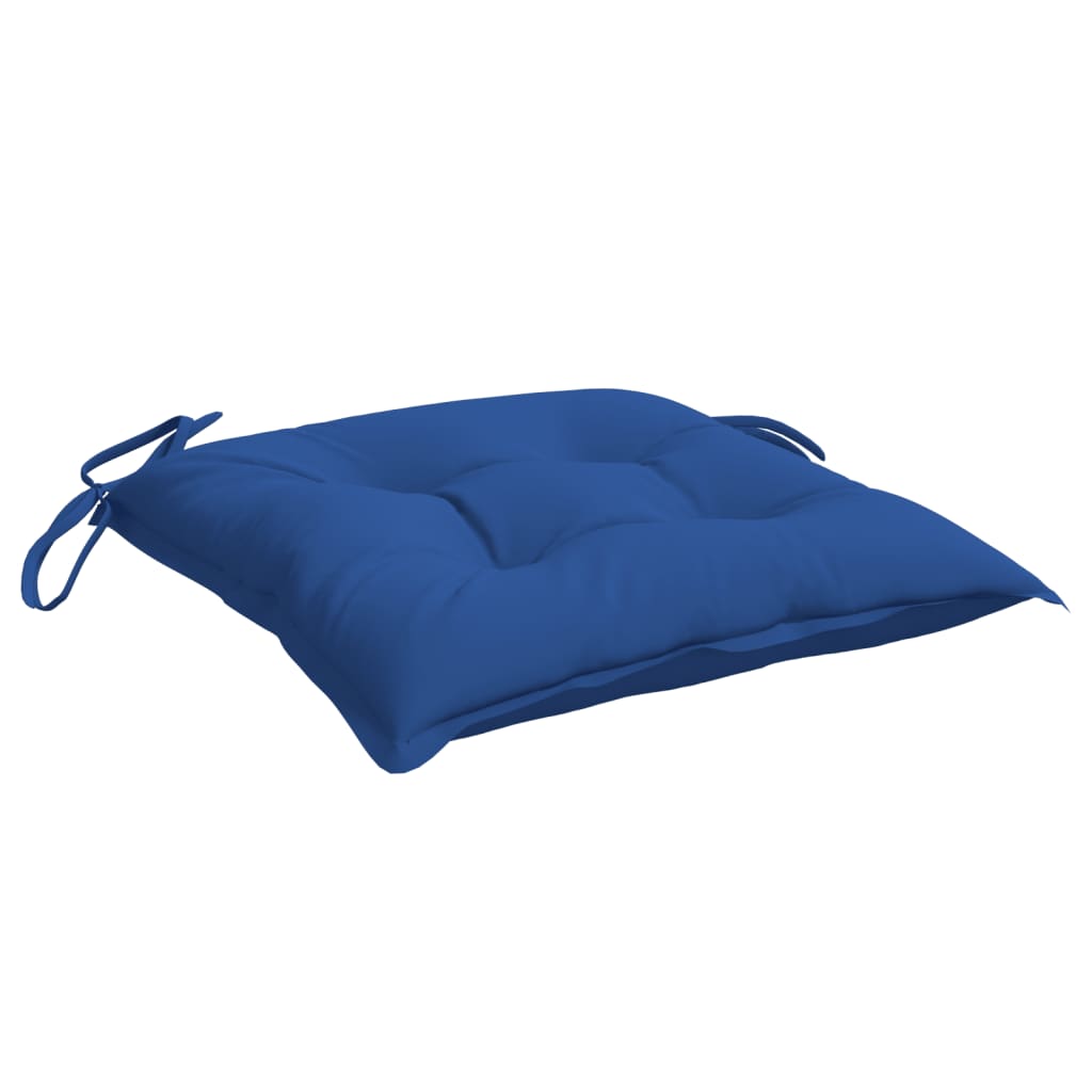 vidaXL Chair Cushions 6 pcs Blue 40x40x7 cm Oxford Fabric