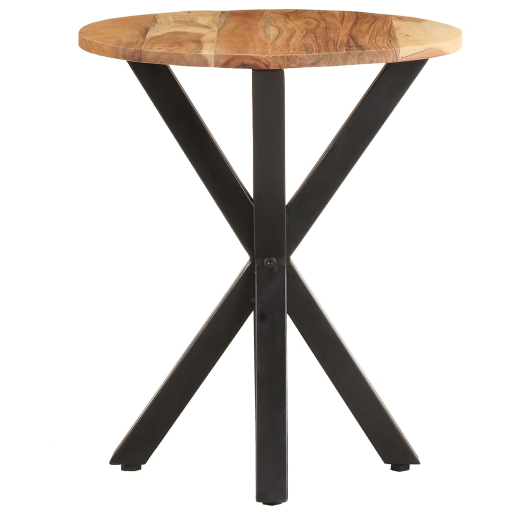 vidaXL Side Table 48x48x56 cm Solid Acacia Wood