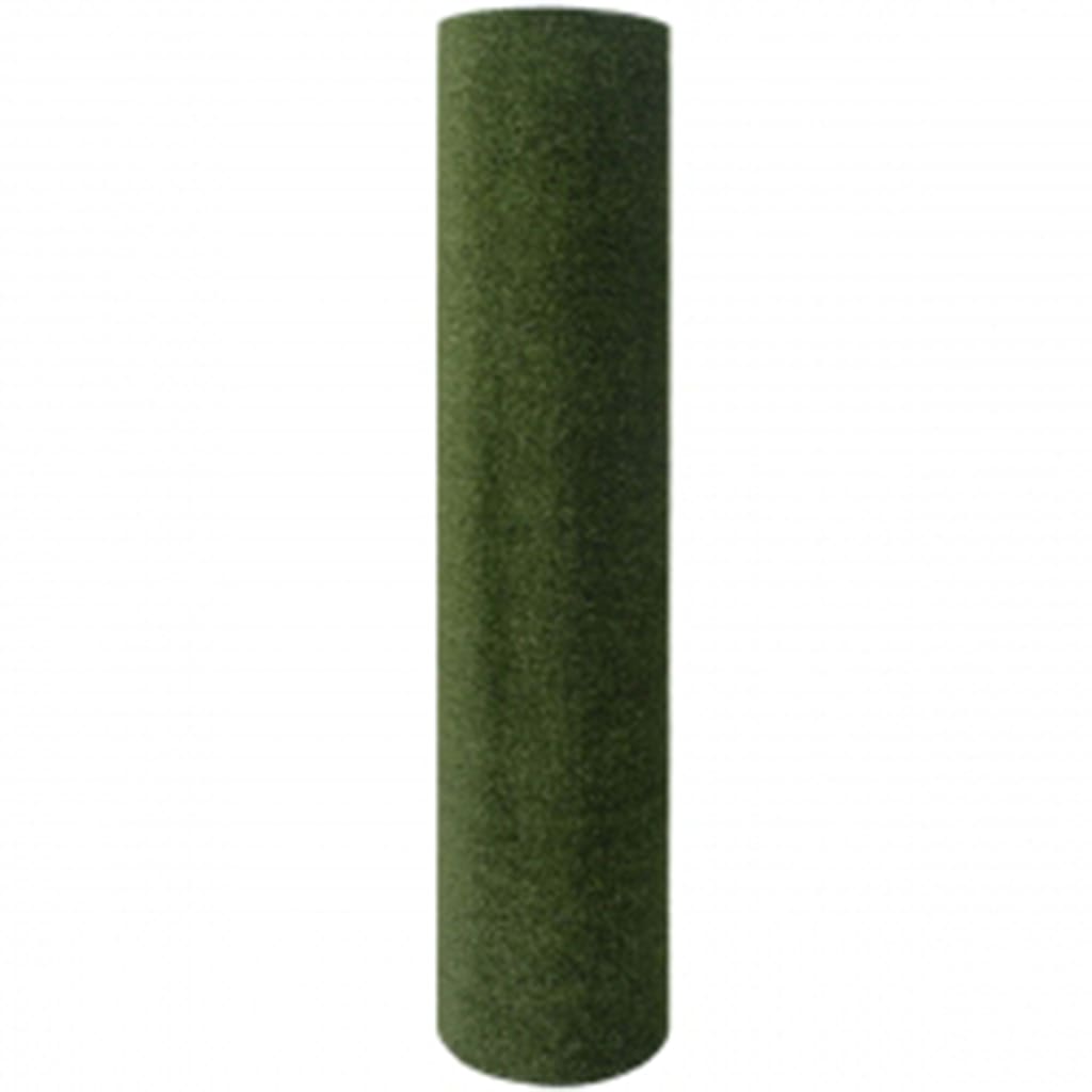 vidaXL Artificial Grass 7/9 mm 1x15 m Green