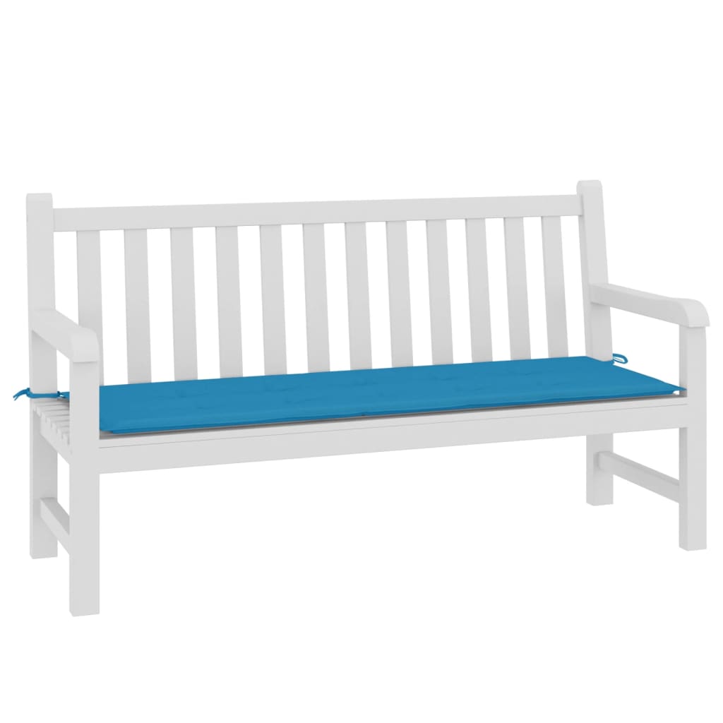 vidaXL Garden Bench Cushion Blue 150x50x3 cm Oxford Fabric