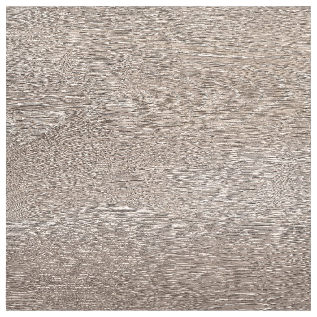 vidaXL Self-adhesive Flooring Planks 55 pcs PVC 5.11 m² Taupe