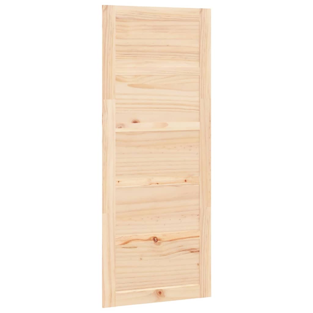 vidaXL Barn Door 80x1.8x204.5 cm Solid Wood Pine