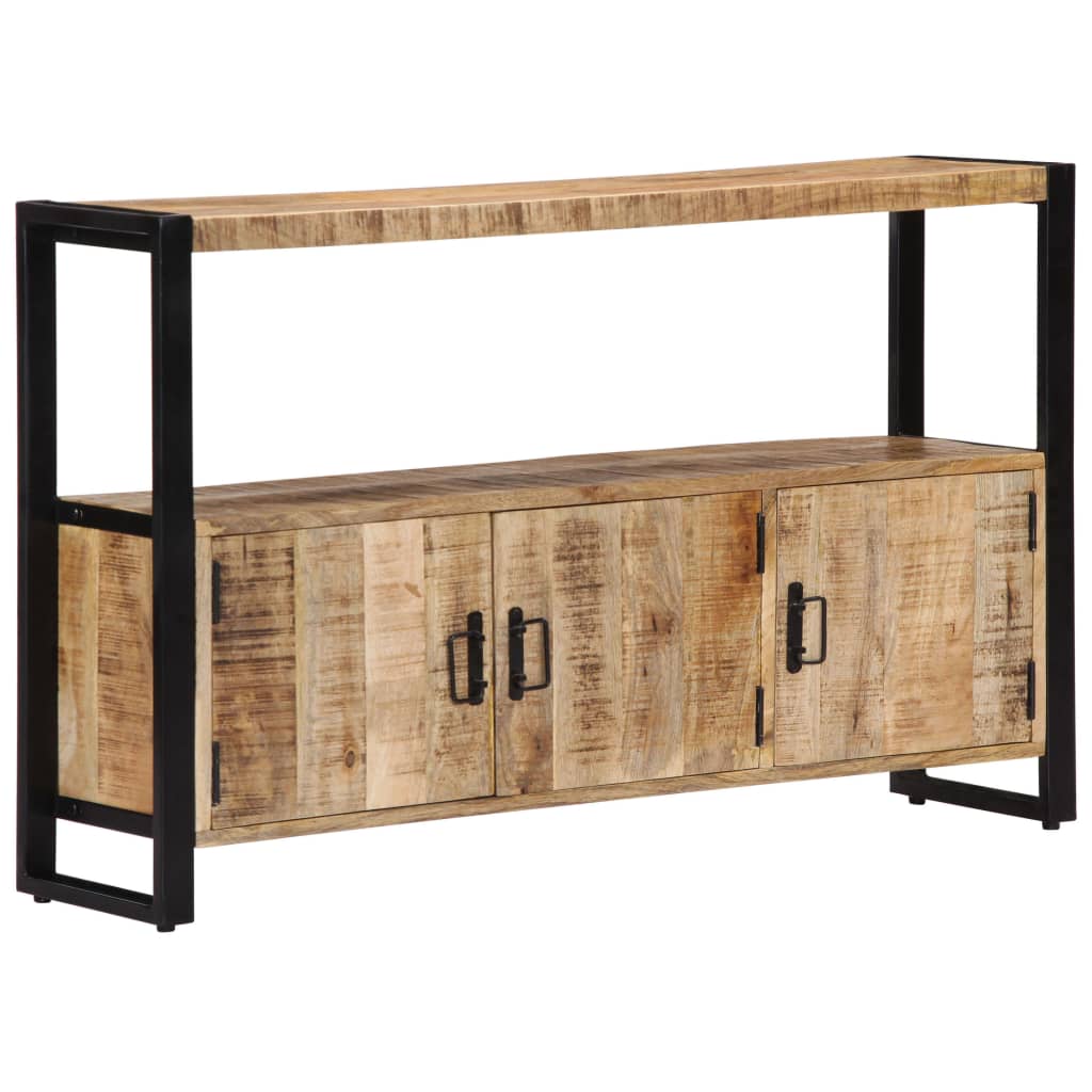vidaXL Side Cabinet 120x30x75 cm Solid Mango Wood