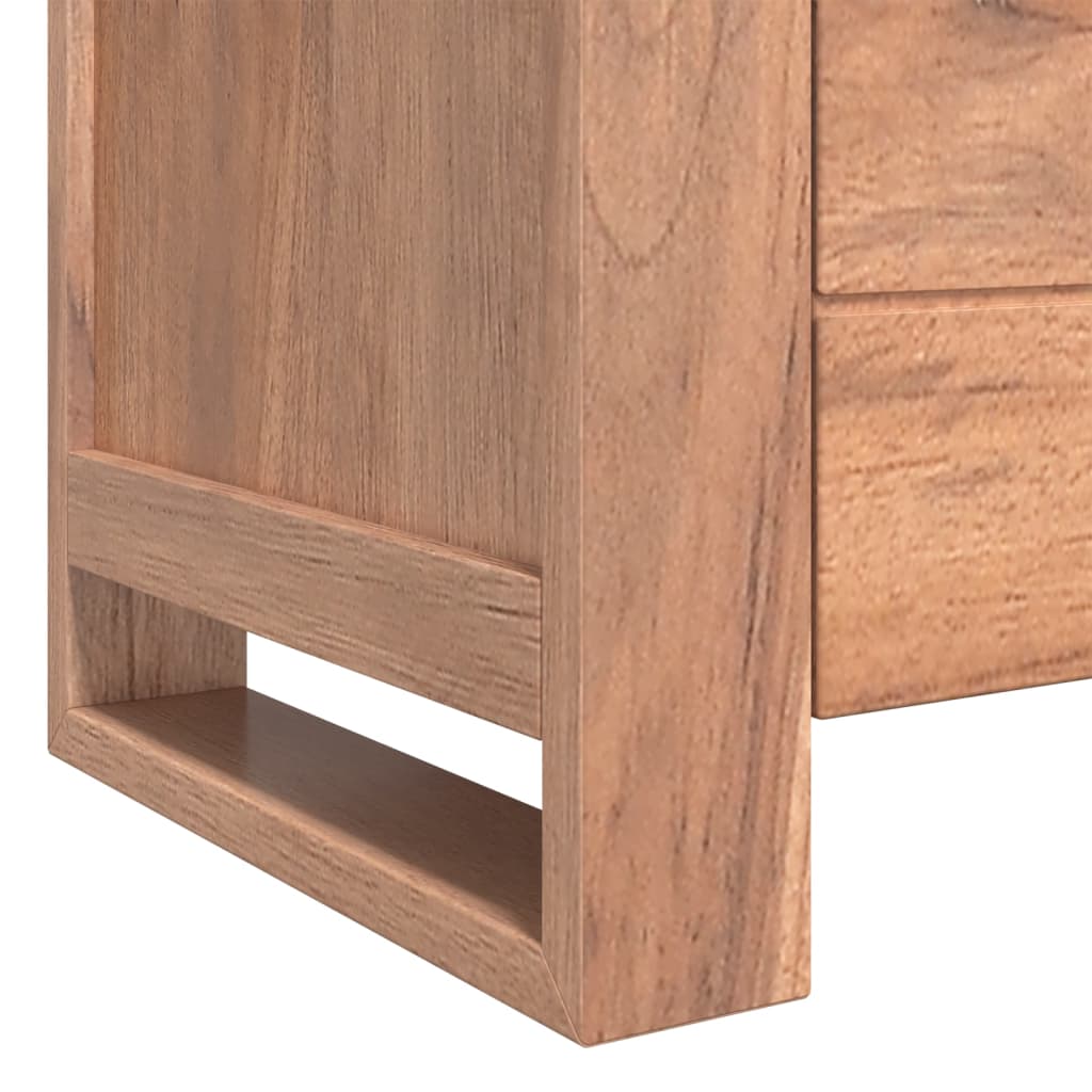 vidaXL Sideboard 80x35x60 cm Solid Teak Wood
