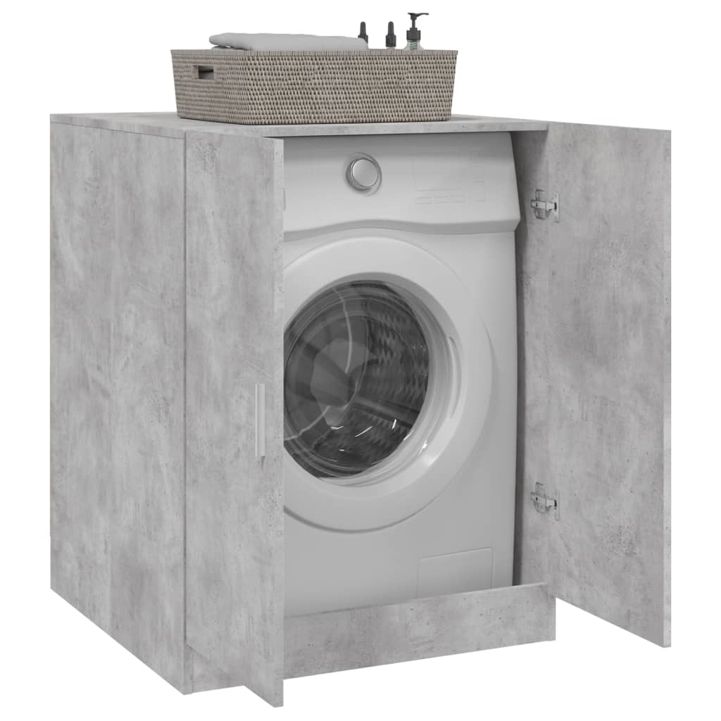 vidaXL Washing Machine Cabinet Concrete Grey 71x71.5x91.5 cm