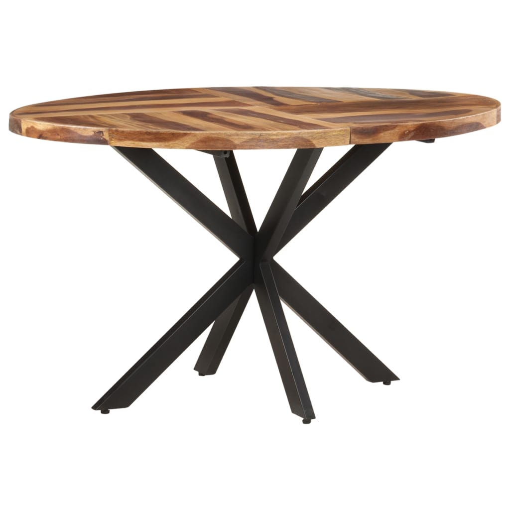 vidaXL Dining Table 140x80x75cm Solid Acacia Wood