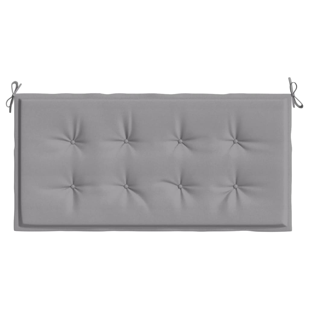 vidaXL Garden Bench Cushion Grey 120x50x3 cm Oxford Fabric