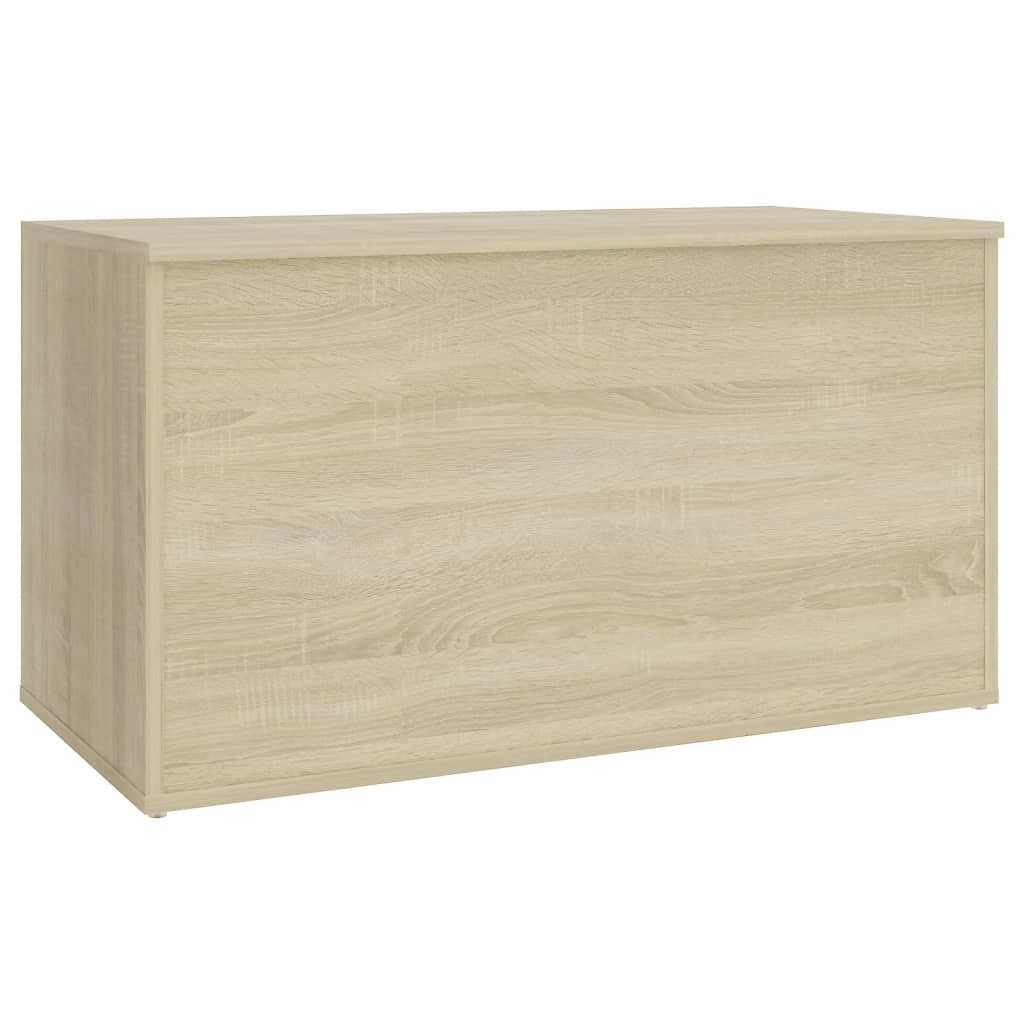 vidaXL Storage Chest Sonoma Oak 84x42x46 cm Engineered Wood
