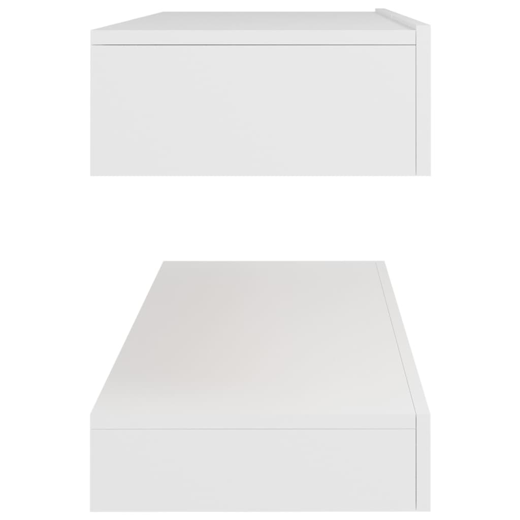 vidaXL TV Cabinet with LED Lights White 120x35 cm