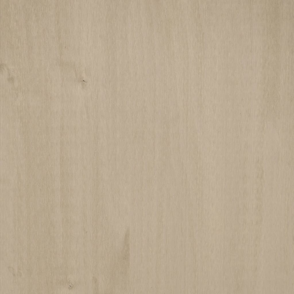 vidaXL Sideboard HAMAR Honey Brown 113x40x80 cm Solid Wood Pine
