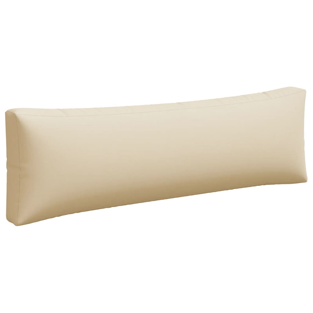 vidaXL Pallet Cushions 3 pcs Beige Fabric