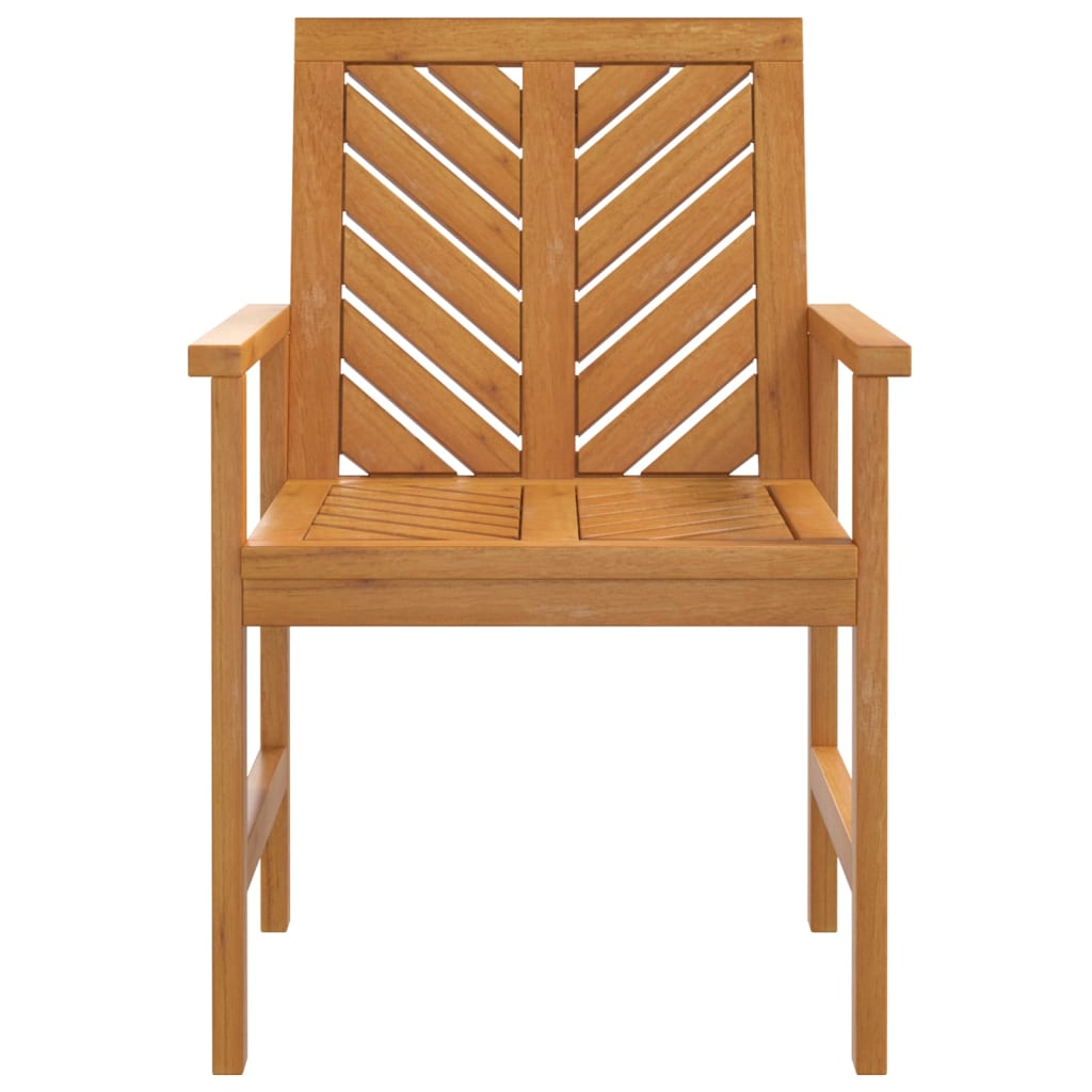 vidaXL Garden Dining Chairs 4 pcs Solid Wood Acacia