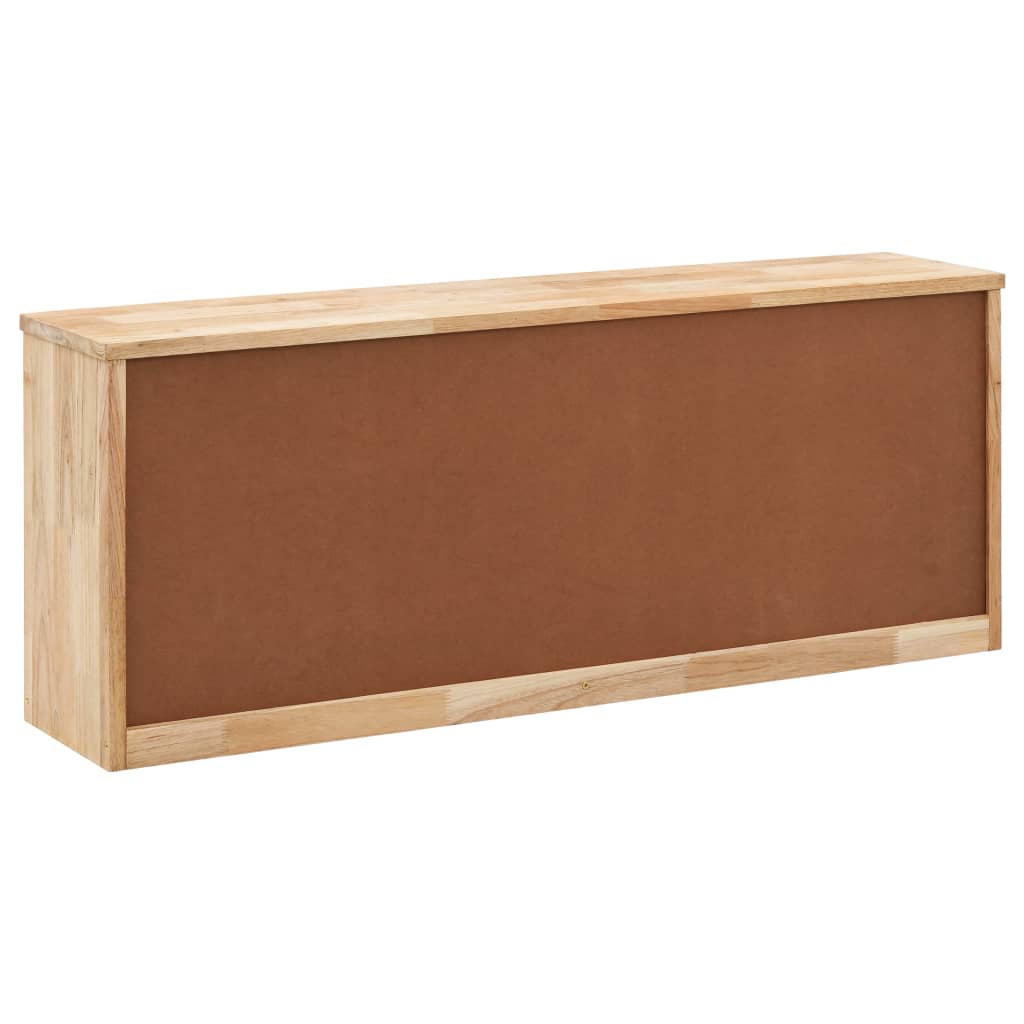 vidaXL Shoe Storage Bench 94x20x38 cm Solid Walnut Wood