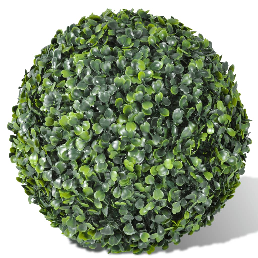 vidaXL Boxwood Ball Artificial Leaf Topiary Ball 35 cm 2 pcs