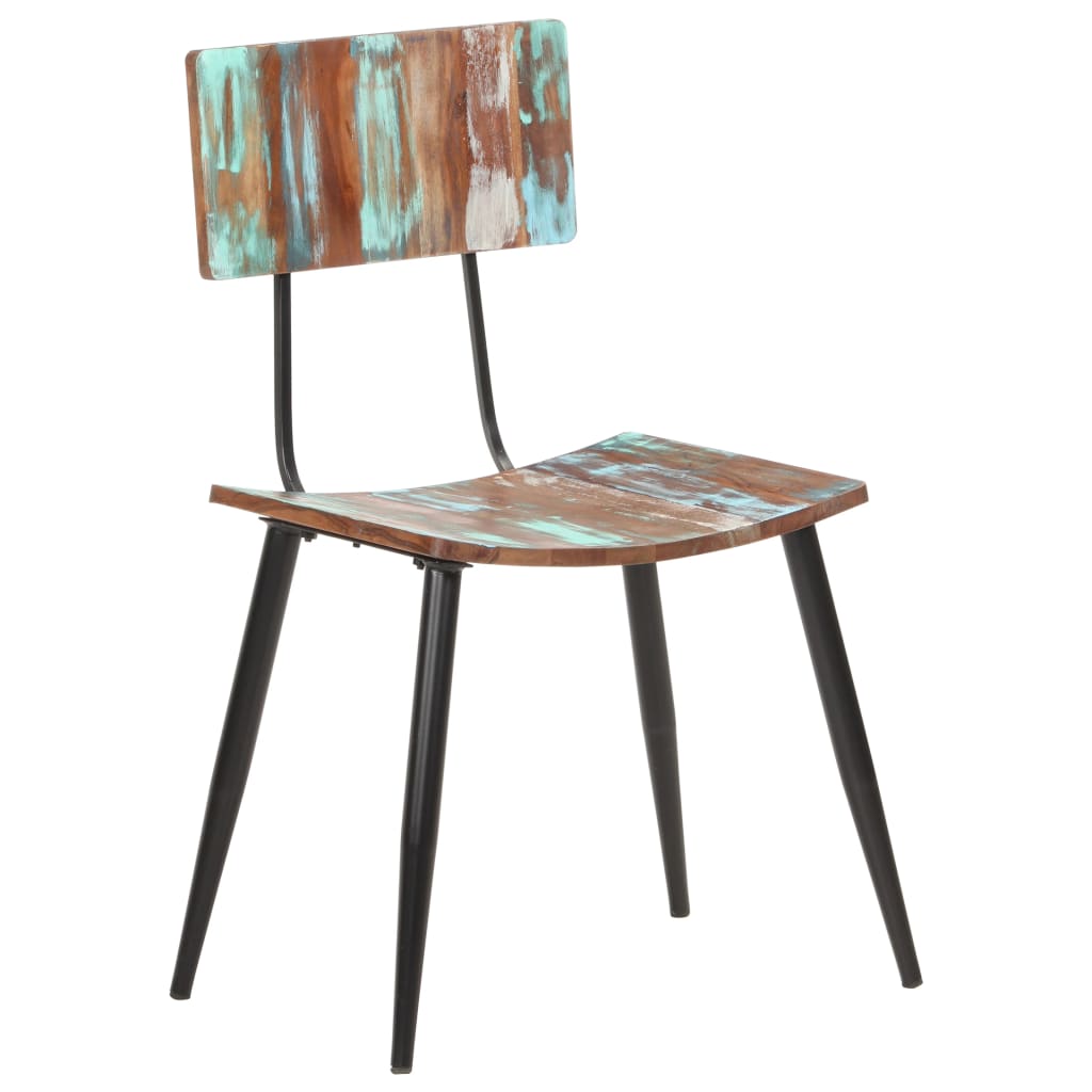 vidaXL Dining Chairs 6 pcs Solid Reclaimed Wood