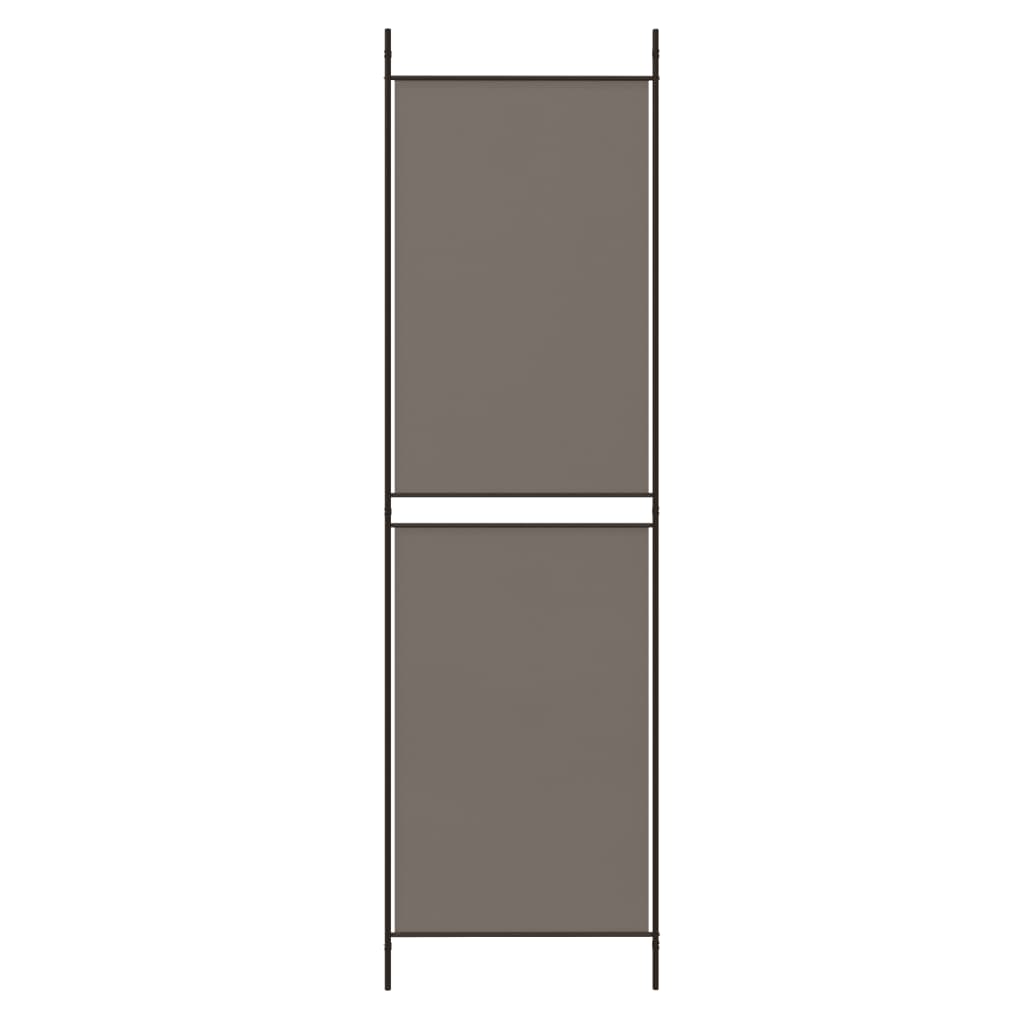 vidaXL 6-Panel Room Divider Anthracite 300x220 cm Fabric