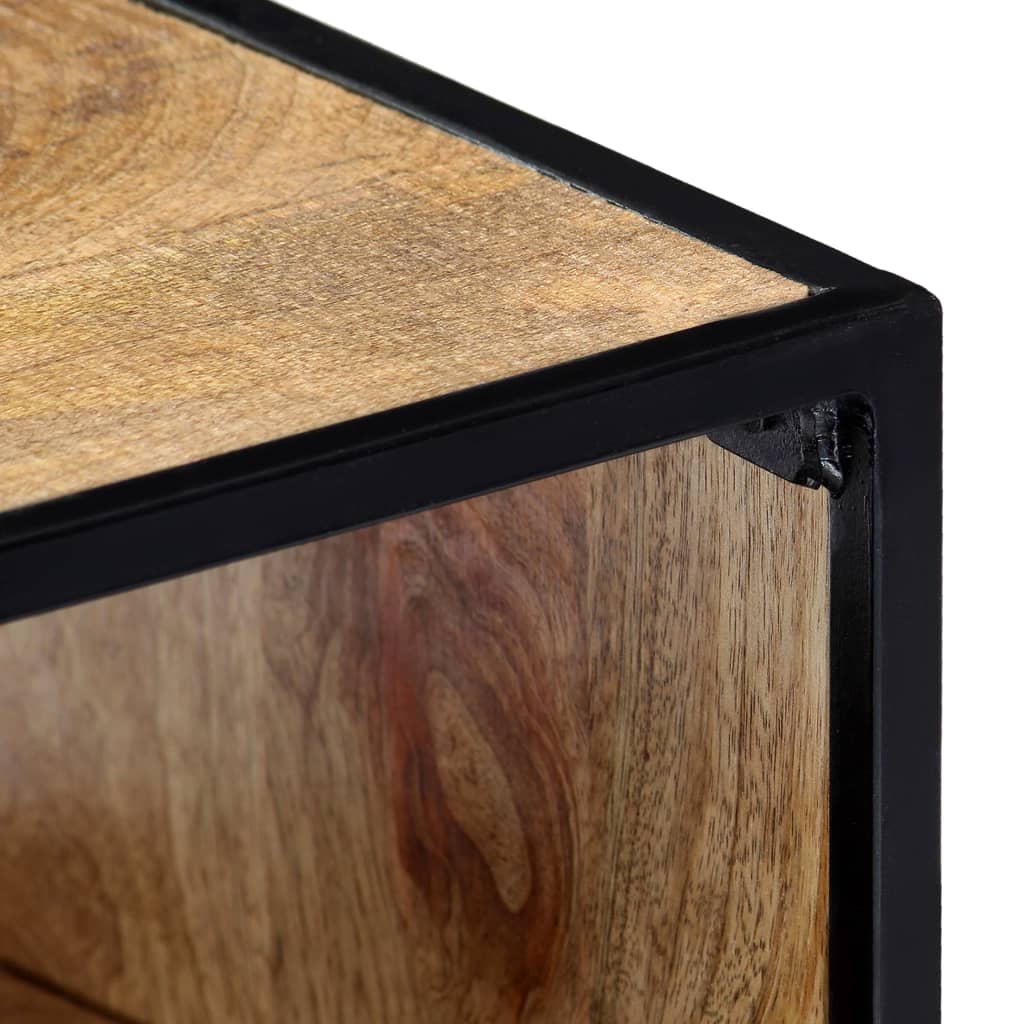 vidaXL Nightstand 40x30x50 cm Solid Mango Wood