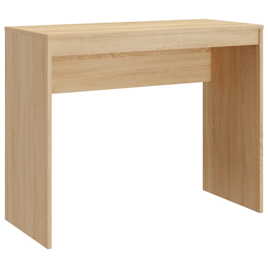 vidaXL Desk Sonoma Oak 90x40x72 cm Engineered Wood