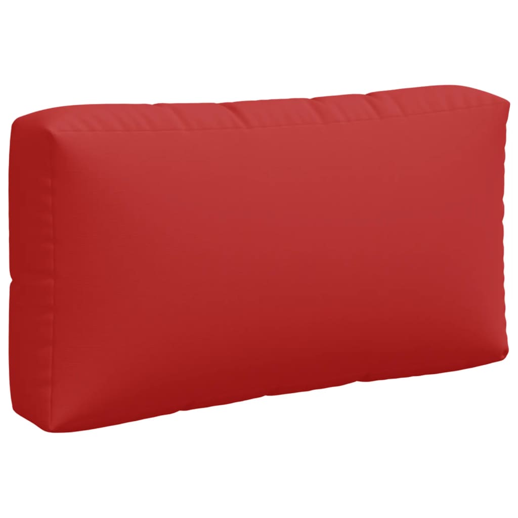 vidaXL Pallet Cushions 3 pcs Red Fabric