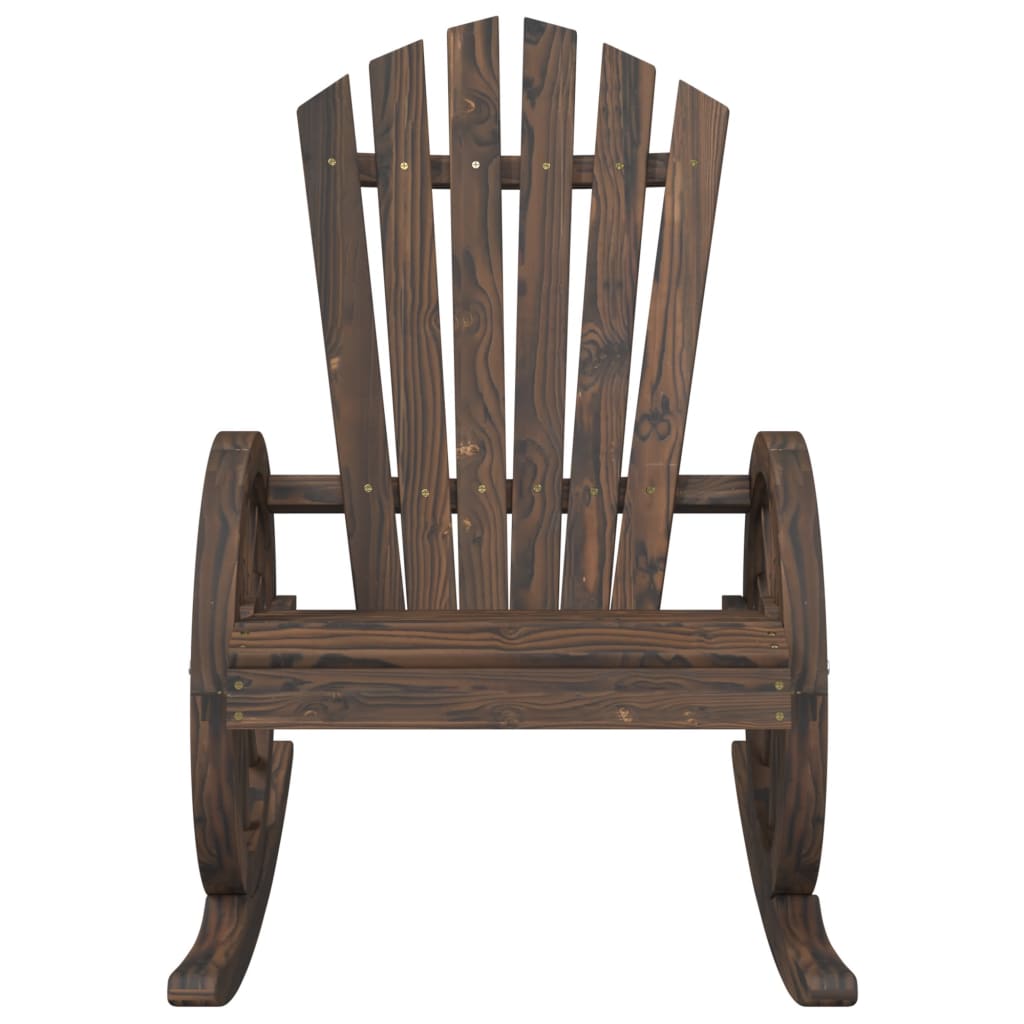 vidaXL Rocking Adirondack Chair Solid Wood Fir