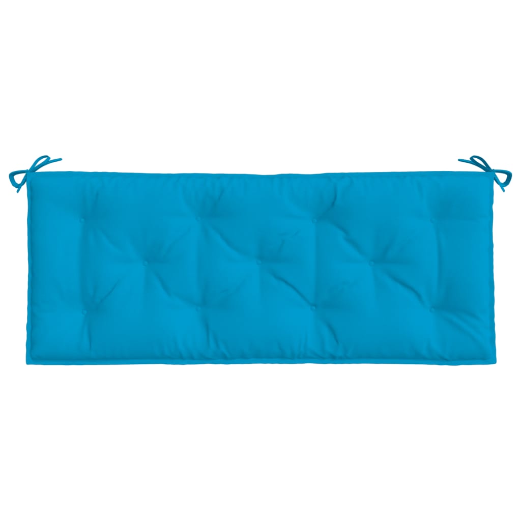 vidaXL Garden Bench Cushion Light Blue 120x50x7 cm Oxford Fabric