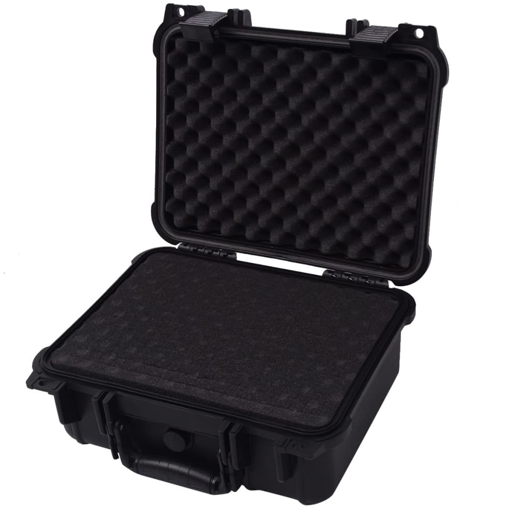 vidaXL Protective Case Black 35x29.5x15 cm