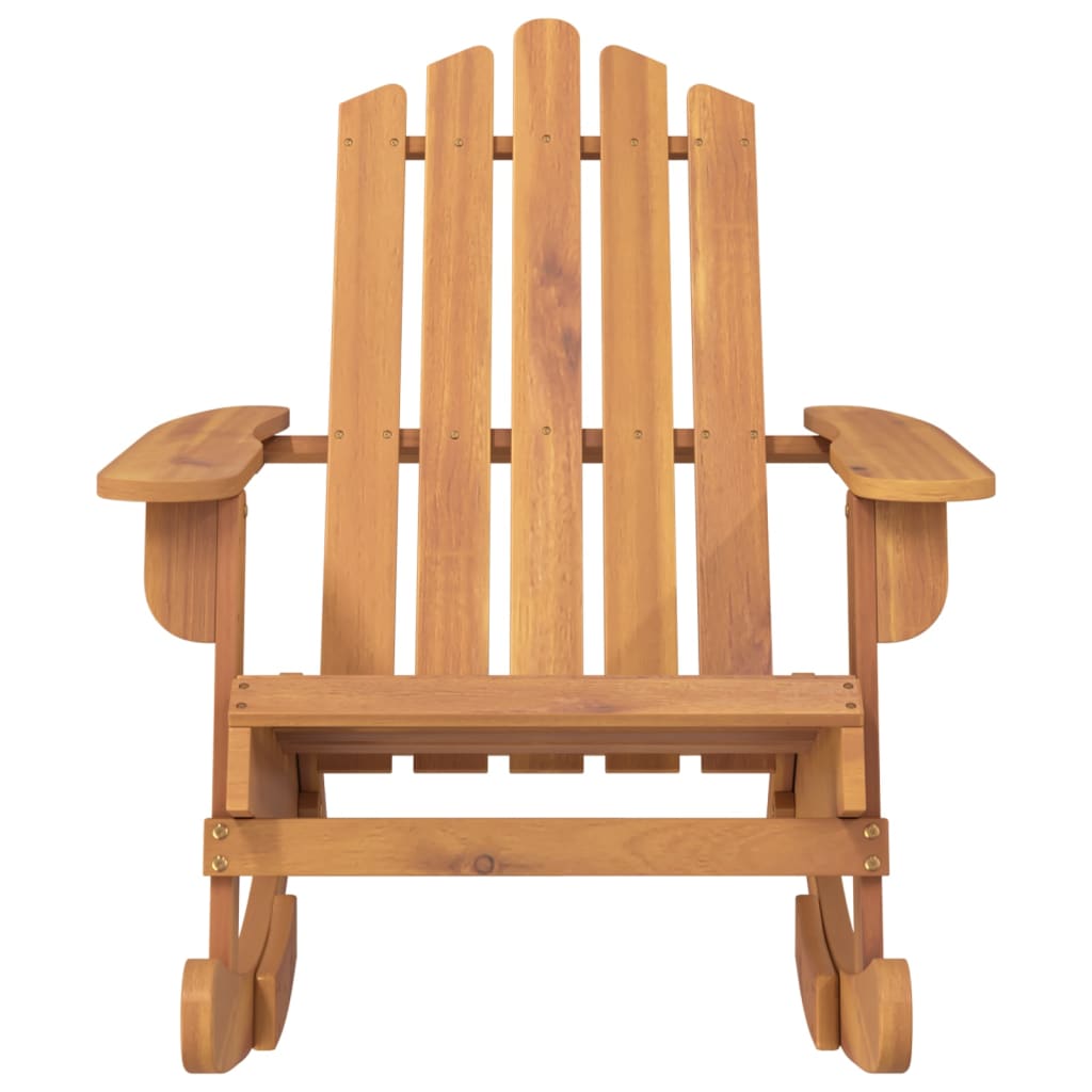 vidaXL Adirondack Rocking Chair Solid Wood Acacia