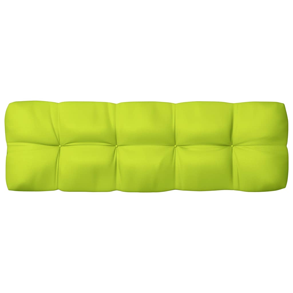 vidaXL Pallet Sofa Cushions 7 pcs Bright Green
