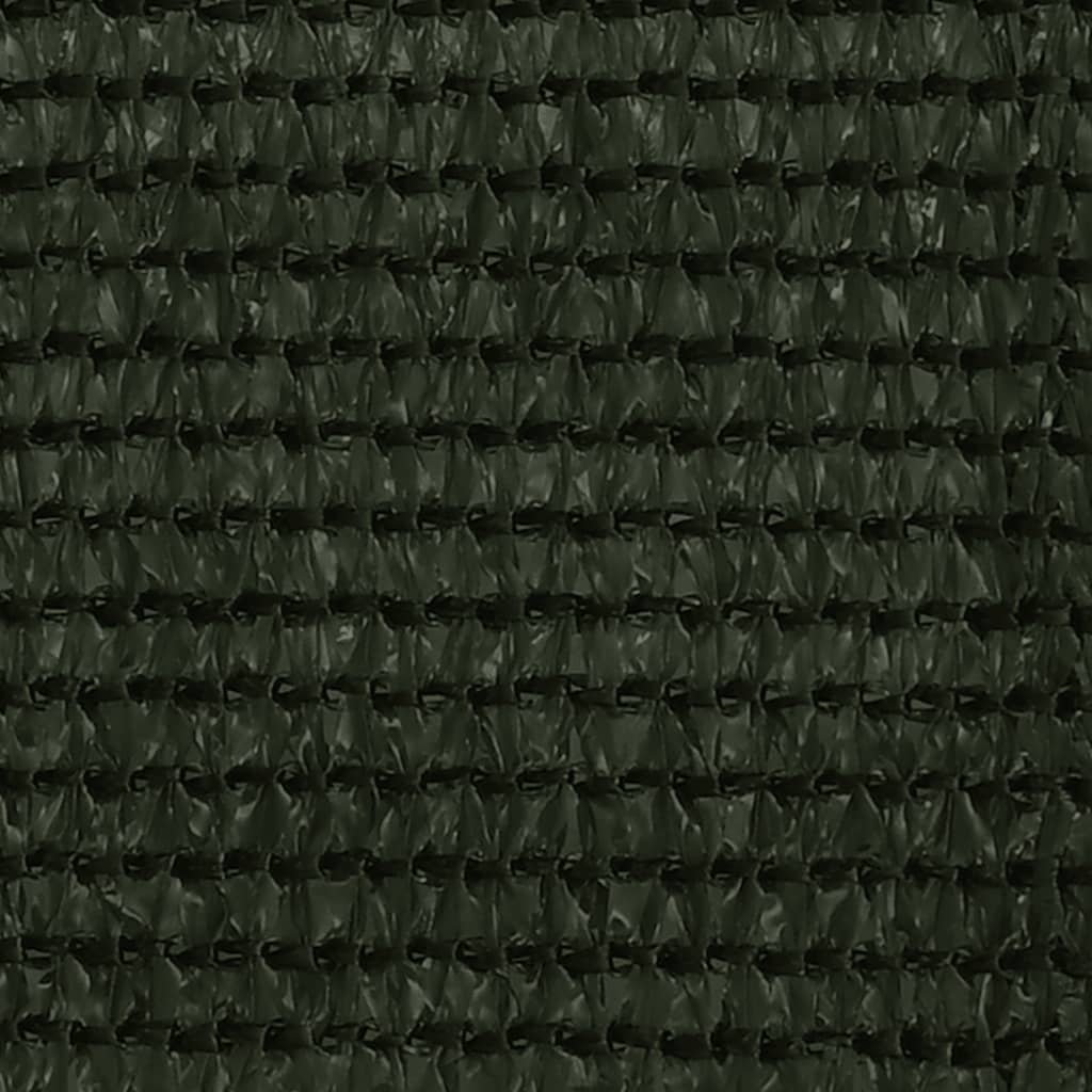vidaXL Balcony Screen Dark Green 90x600 cm HDPE