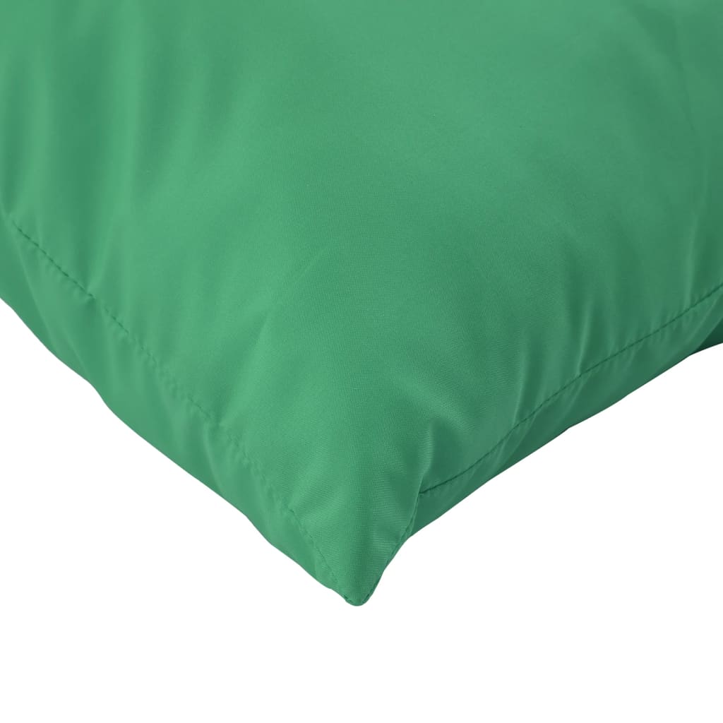 vidaXL Sofa Cushions 4 pcs Green 40x40 cm Fabric