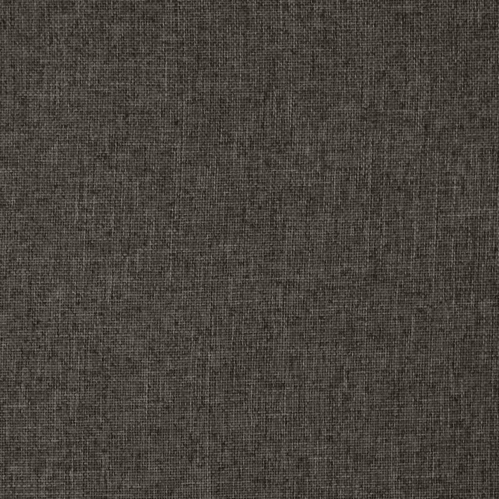 vidaXL Swivel Floor Chair Dark Grey Fabric