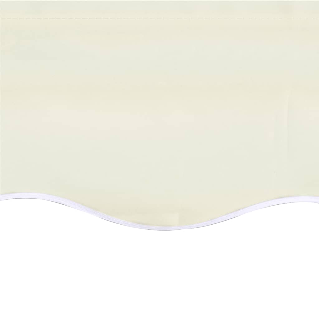 vidaXL Awning Top Sunshade Canvas Cream 300x250 cm